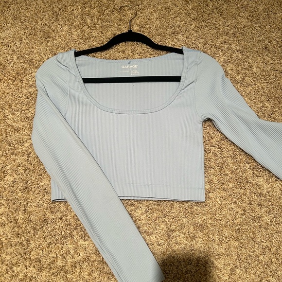 garage longsleeve crop top - Picture 1 of 2